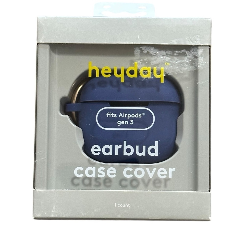 Heyday NIB Earbud Case Cover for Apple AirPods Gen 3 Virtual Blue
